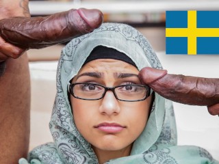 MIA KHALIFA - Min pojkvän låter mig inte ha en trekant, så jag hade sex med två svarta män