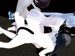 Yaoi Femboy - Kano hardsex in a threesome