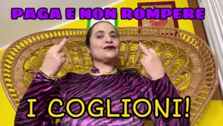 PAGA E NON ROMPERE I COGLIONI!