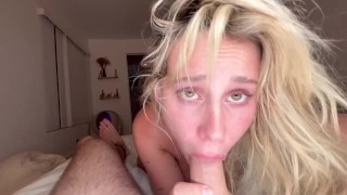 Logan Valerie Sucking On A Large Dick