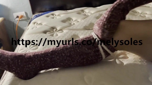 Хочешь ногами с моими милыми носками? вы не пожалеете 😊💖 (ЧАСТЬ 2)