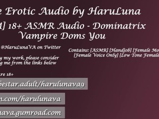 18+ ASMR Audio - Vampire Dominatrix Doms you by HaruLuna