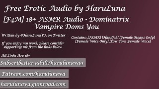 Haruluna's 18 ASMR Audio Vampire Dominatrix Doms You