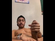Preview 3 of Rubbing my fat dick until I cum