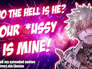 愤怒的男朋友在吵架后想要你的阴户在他的腿上（争论） 男朋友 ASMR