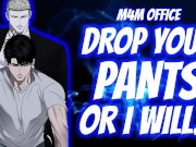Preview 5 of Stuck With Your Mean Boss And His Big Dick In The Elevator!