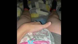 Meinen Klimmzug benetzen und dann reiben, bis ich komme