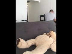 Video he masturbated me in the living room of my new apartment