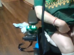 Wheelchair guy explodes after a hard day at work
