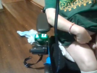 Wheelchair guy explodes after a hard day at work