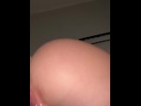 SLIM THICK BLONDE RIDING BBC WET WET