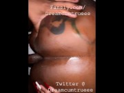 Preview 5 of Big booty Haitian freak getting fucked in the ass by stepcousin