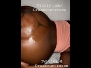 Preview 6 of Big booty Haitian freak getting fucked in the ass by stepcousin