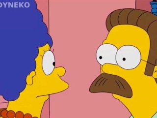 Marge x Flanders (Teniendo Sexo Hot)