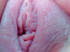 Pussy Spread Extreme Close-up