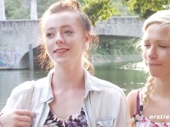 Ersties: Lisa M. und Gabi auf geiler Shoppingtour