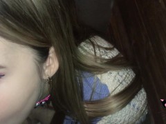 Fucked the barmaid in the mouth in the toilet