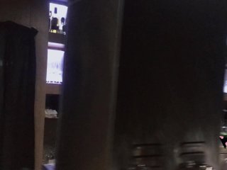 Fucked the barmaid in the mouth in the toilet