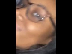 Video POV Ebony Blowjob