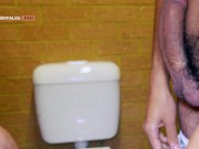 Preview 2 of Horny Apprentice Teen Wants Dick Sucked in Public Toilet