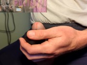 Preview 5 of (LOUD MOANING) Huge Accidental Cum Spill From Vibrator Hands Free