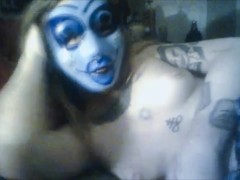 Masked Naked Creep Stares Into You