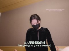 Queen SM Discipline Submissive Sex Slave at Home and Him to Ejaculate