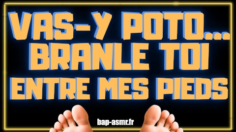 Je me réveille avec mon orteil dans la bouche de mon pote.[ Audio Porno Français ]