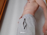 Preview 1 of Russian teen jerks off his huge cock and cums