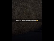 Preview 5 of German gym girl wants cum on her clothes from guy on Snapchat