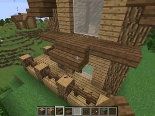 HowTo Build a Big Log House inMinecraft (simple Tutorial)
