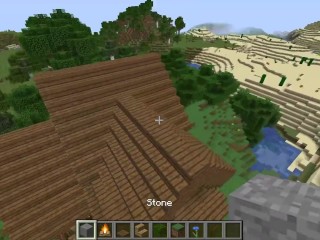 Hoe Een Groot Log Huis Te Bouwen in Minecraft (eenvoudige Tutorial)