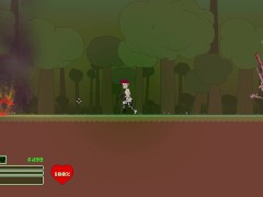 Pixel Baddy gets bred and mind broke by huge orc cock