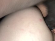 Preview 2 of I creamed his dick He creamed all over my phat ass