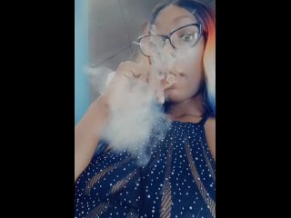 Smoking with my Pussy Out