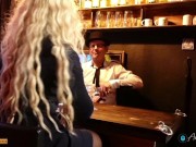 Preview 2 of THE BAR EXPERIENCE HUMAN TOILETT BARKEEPER part 2 - ChampagneMistress