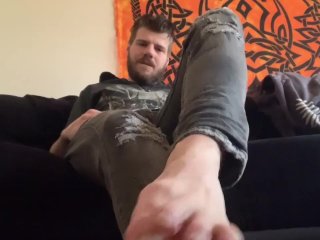 Wish Number 10 Sam Samuro Shows His Feets 😼 (a bit Dominant Feet Fetish Soft Porn)