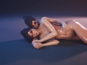 Preview 2 of Lesbian Liyng Cuddle Showroom 4K