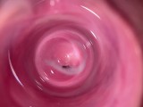 Camera deep inside my creamy pussy