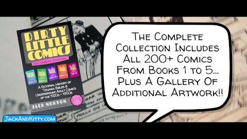 DIRTY LITTLE COMICS [Book Series Trailer] Tijuana Bibles and Vintage Adult Comic Art - Jack Norton