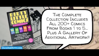 DIRTY LITTLE COMICS [Трейлер книжной серии] Тихуанские Библии и винтажные комиксы для взрослых - Джек Нортон