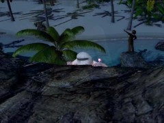 Dead or Alive Xtreme Venus Vacation 2B Rock Climbing Nude Mod Fanservice Appreciation