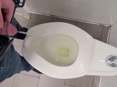 Pee over Public Toilet its so Good