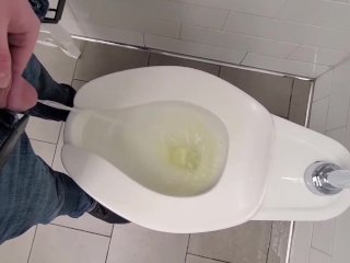 peeing, pee, solo male, toilet