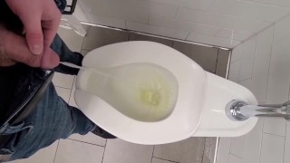 Pee over Public Toilet its so Good