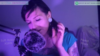 SFW ASMR - Tiefenentspannung Persönliche Aufmerksamkeit - PASTEL ROSIE Amateur Flüsternde Prickelnde Mundgeräusche