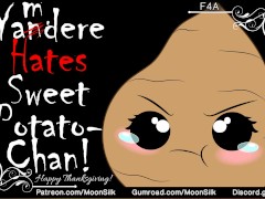 [F4A] Yam-Chan Goes Yandere Over Sweet Potato Pie! [Turkey Day Audio]