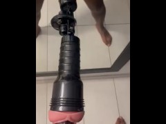 Hot Fleshlight fucking