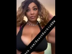 Sexy Latina BBW Bouncing Huge Tits In Penthouse