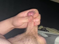 Micro Penis Getting Hard - Almost Caught Jerking on Classmate’s Couch